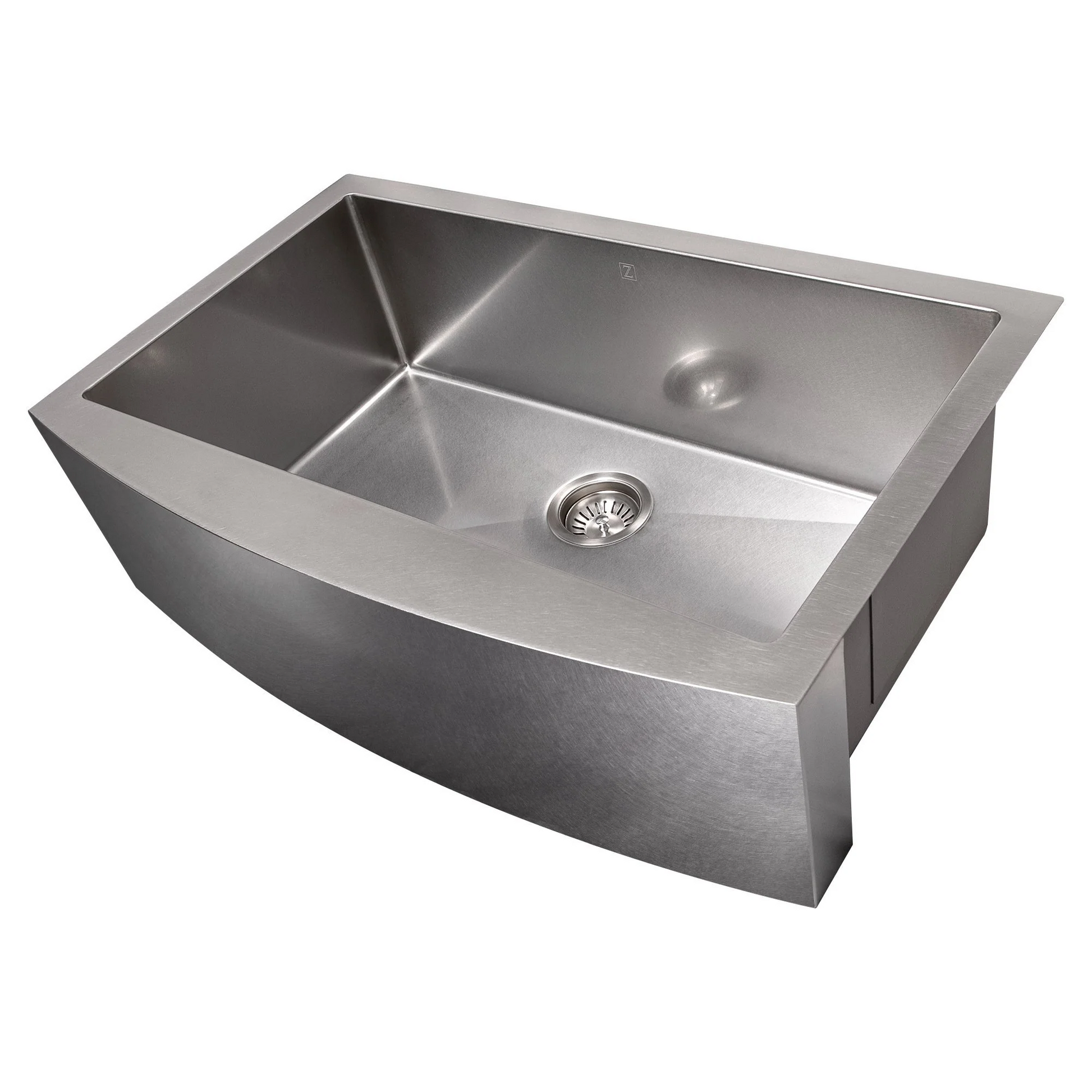 ZLINE Vail 33" Stainless Steel Farmhouse Undermount Single Bowl Sink