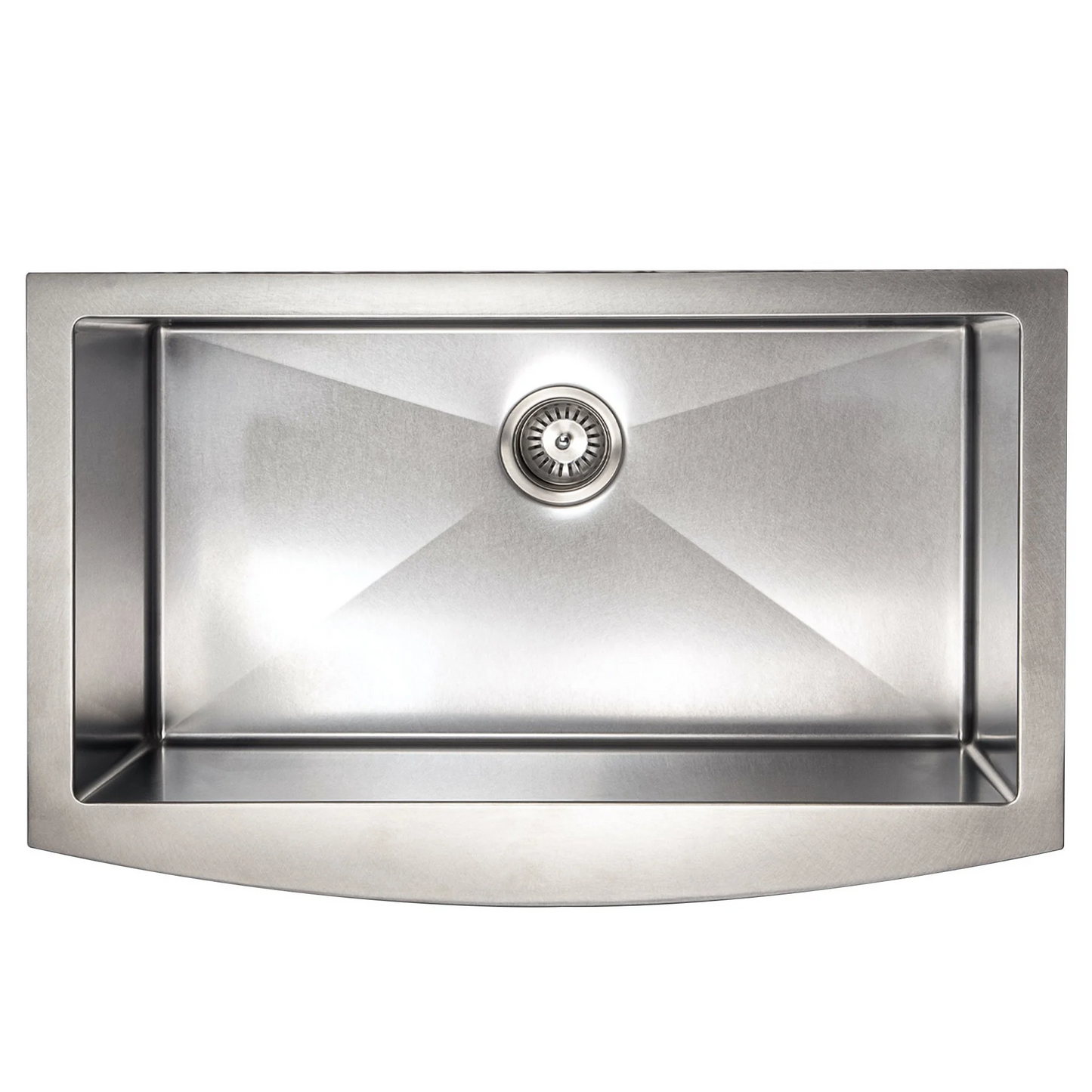 ZLINE Vail 33" Stainless Steel Farmhouse Undermount Single Bowl Sink