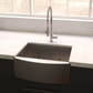 ZLINE Vail 33" Stainless Steel Farmhouse Undermount Single Bowl Sink