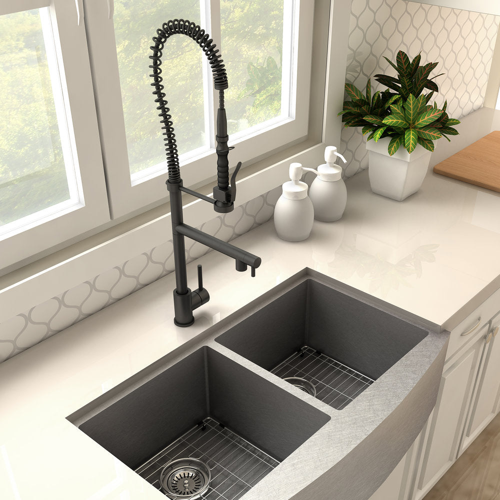 ZLINE Van Gogh Matte Black Kitchen Faucet