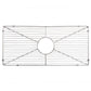 ZLINE Venice 33" Farmhouse Reversible White Matte Fireclay Sink With Utility Rack and Basket Strainer