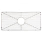 ZLINE Venice 36" Farmhouse Reversible Charcoal Fireclay Sink With Utility Rack and Basket Strainer