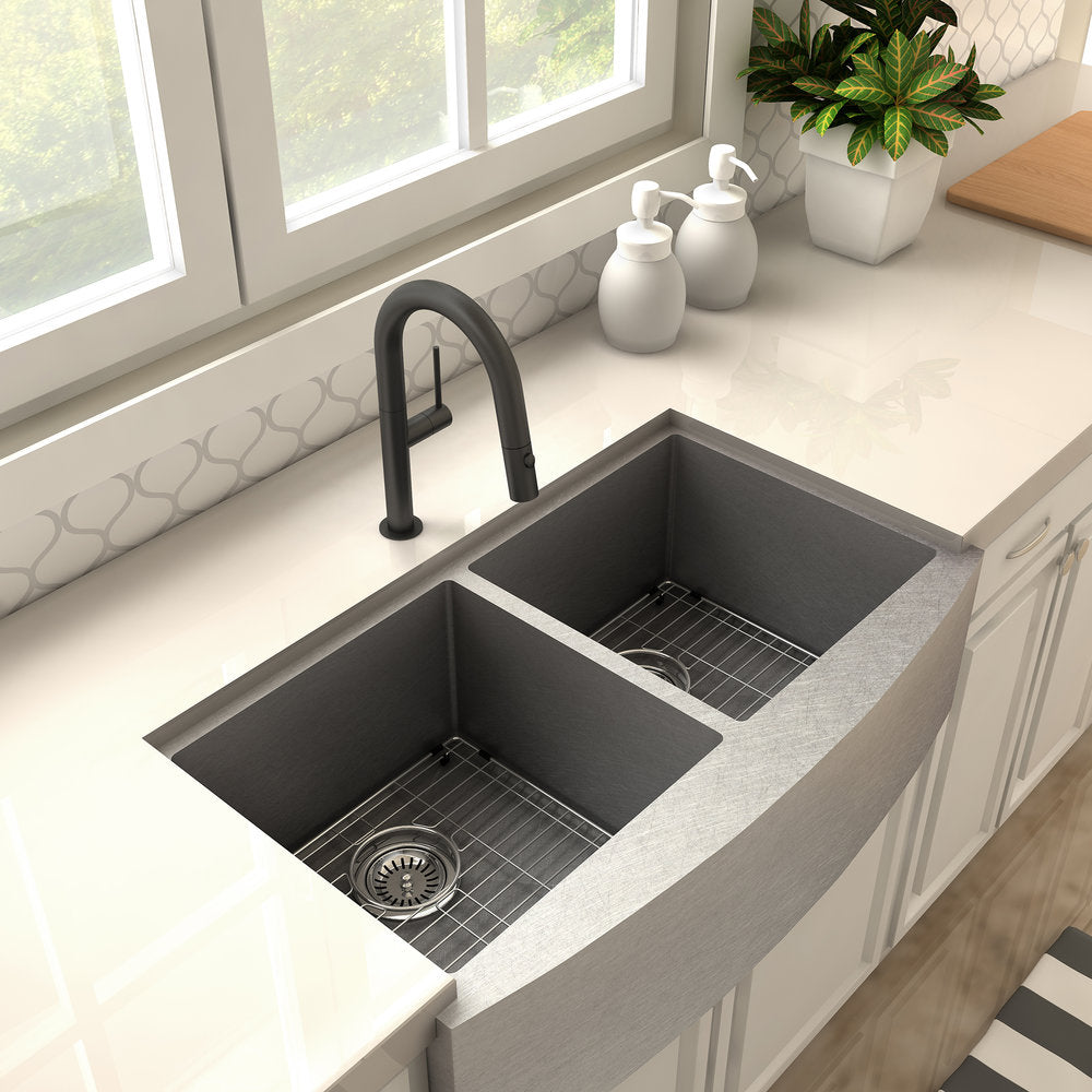 ZLINE Voltaire Matte Black Kitchen Faucet