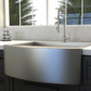 ZLINE Zermatt 30" DuraSnow Stainless Steel Farmhouse Undermount Single Bowl Sink