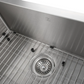 ZLINE Zermatt 30" Stainless Steel Farmhouse Undermount Single Bowl Sink