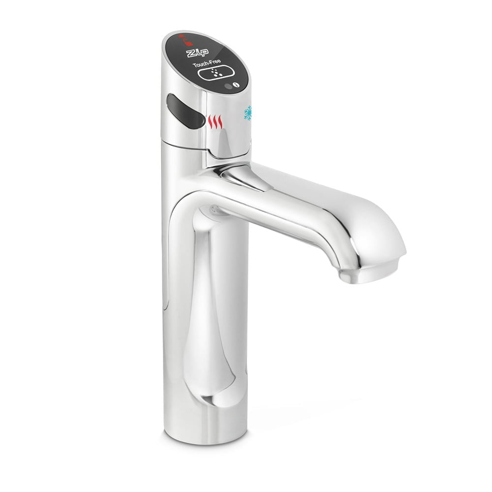 Zip Water HydroTap Touch-Free Wave Chrome Boiling/Chilled/Sparkling Tap Faucet