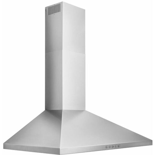 Broan BWP1364SS 36" 450 Max CFM Stainless Steel Convertible Wall-Mount Pyramidal Chimney Range Hood