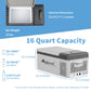 Alpicool C15 15L/16QT Portable Car Fridge