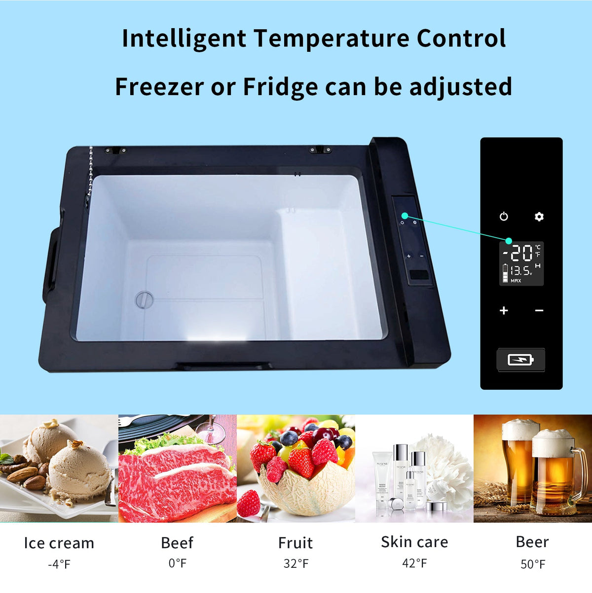 Alpicool C30 26L/28QT Portable Car Fridge