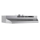 Broan 30" 230 Max Blower CFM PrintGuard Convertible Under-Cabinet Stainless Steel Range Hood