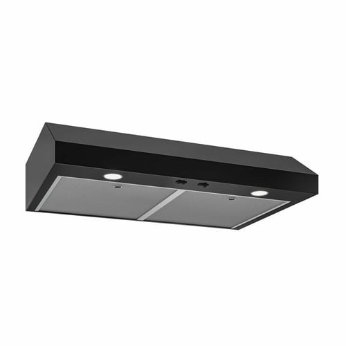 Broan GLA1363BL 36" 350 Max Blower CFM 1.5 Sones 2-Speed Black Stainless Steel Under-Cabinet Range Hood