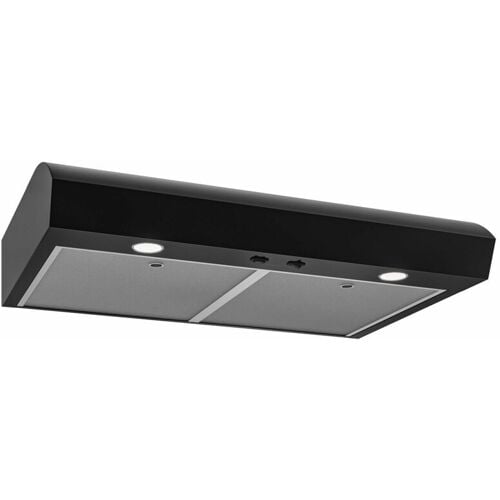 Broan MTR1303BL 30" 350 Max Blower CFM 2-Speed Black Under-Cabinet Range Hood